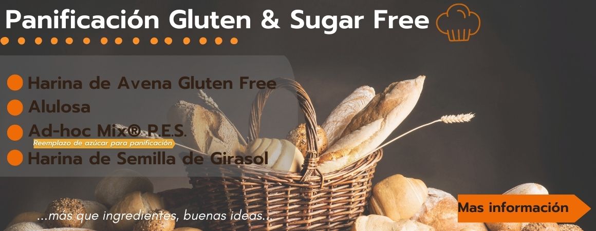 Panificación Gluten & Sugar Free
